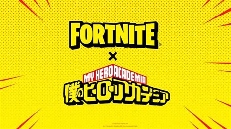 Fortnite Anuncia Colabora O My Hero Academia Gkpb Geek