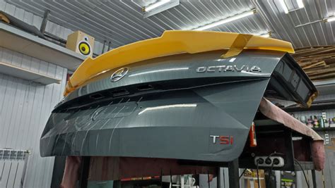 Изготовление спойлеров для Skoda Octavia A7 — Skoda Octavia A7 Mk3, 1,8 ...
