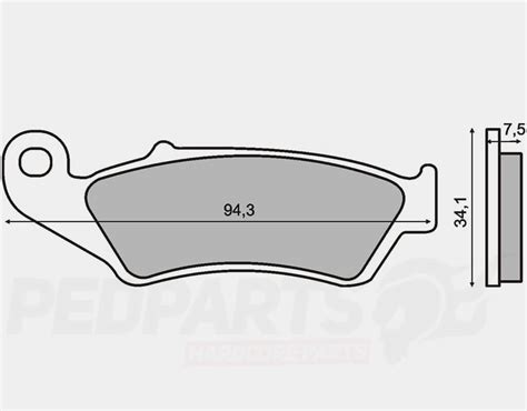 Ferodo Off Road Sinter Front Brake Pads Honda Crf Pedparts Uk