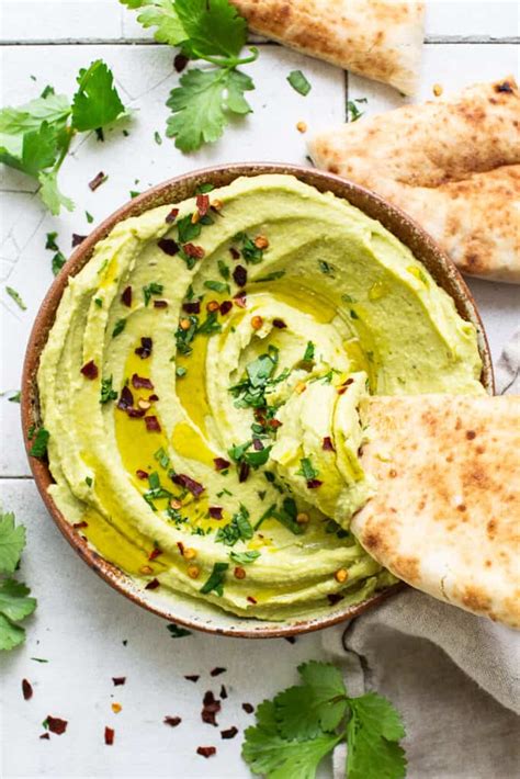 Avocado Hummus - Isabel Eats