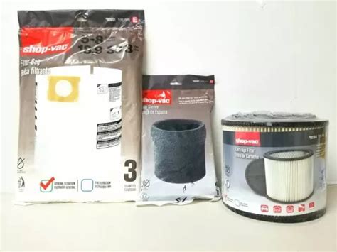 Shop Vac Filtros Para Aspiradora Shop vac Kit Completo Envío gratis