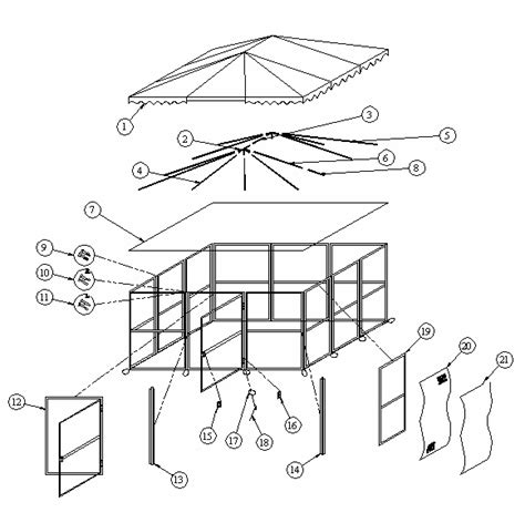 Almond Replacement Roof Sh25601 For Square Casita 21165