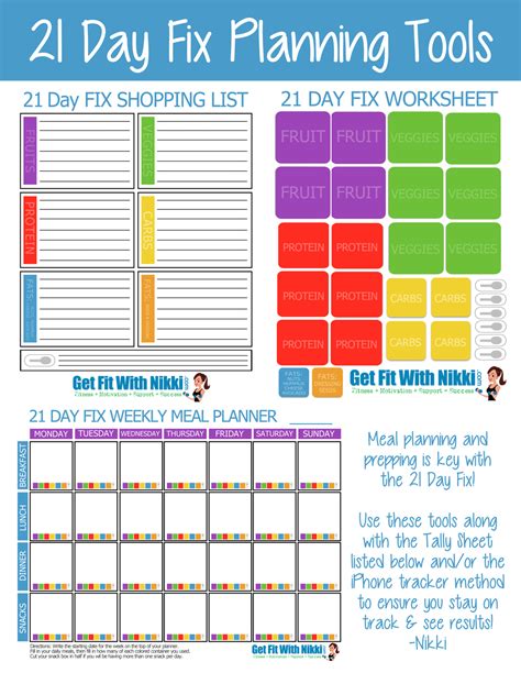 21 Day Fix Meal Planning Tips And My Favorite Foods Unoriginal Mom