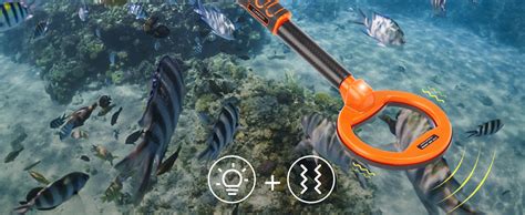 Amazon OMMO Underwater Metal Detector IP68 Fully Waterproof