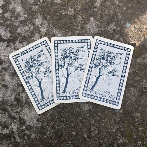 Adult Vintage Playing Cards SET Of 5 Cards Nude Playing Etsy