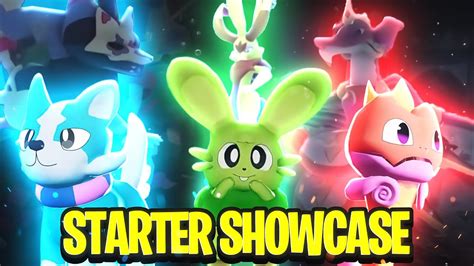 Every STARTER Evolution Showcase Tales Of Tanorio YouTube