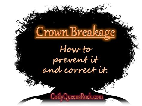 CoilyQueens Correcting Crown Breakage And Dryness