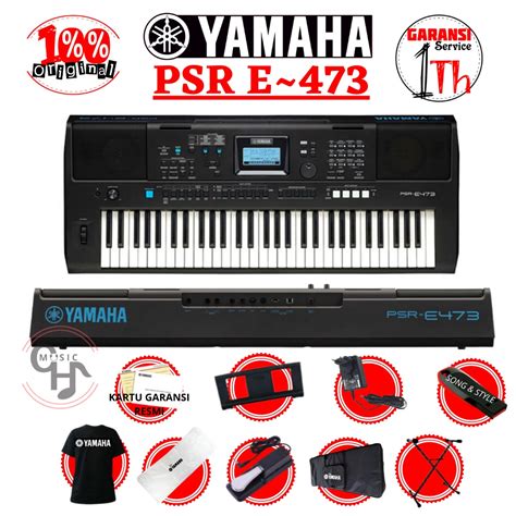 Jual Yamaha Psre373 Psr E373 Psr E 373 Paket Keyboard Shopee Indonesia