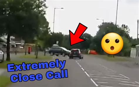 Watch Dash Cam Footage Shows Extremely Near Miss In Bolton Dash Cam