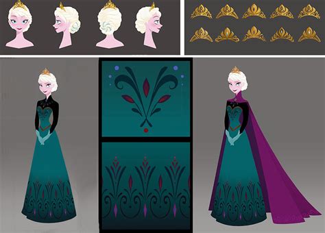 With all of my Heart | Frozen-Elsa concept art