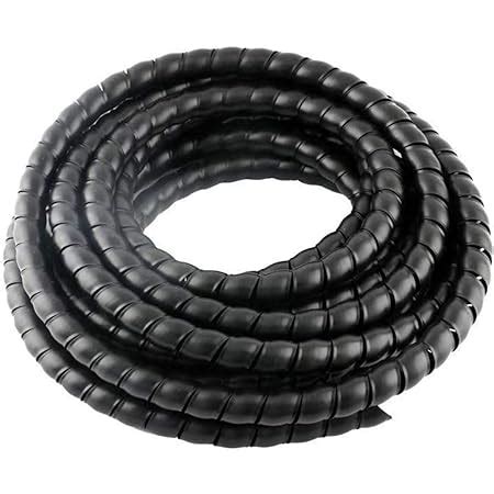 Amazon Electriduct 1 2 Spiral Cable Wrap Polyethylene Expandable