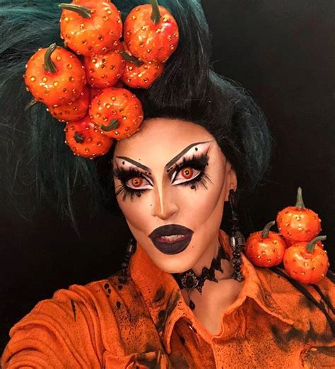 Cherry Valentine In Best Drag Queens Halloween Face Makeup