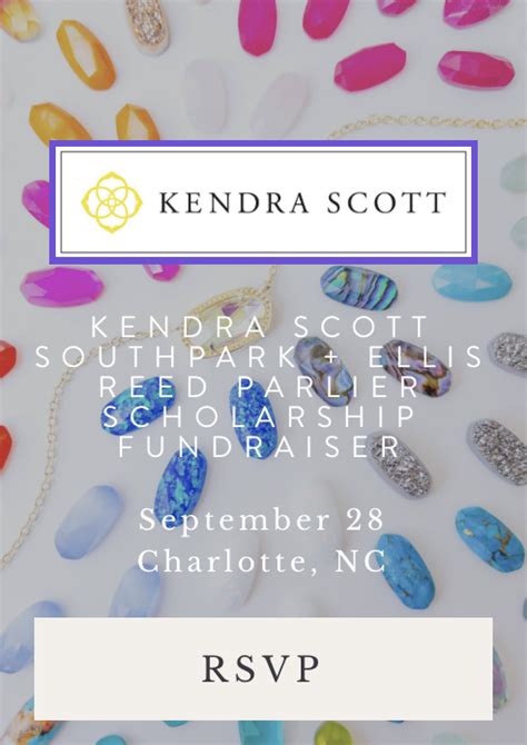 Kendra Scott Southpark Ellis Reed Parlier Scholarship Fundraiser