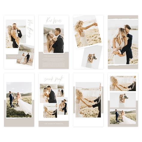 Wedding Instagram Stories Bundle Story Template Instagram Etsy