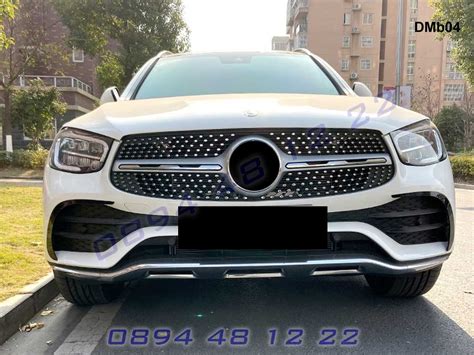 Тунинг Добавка Сплитер Предна Броня Mercedes GLC X253 Мерцедес ГЛЦ гр ...