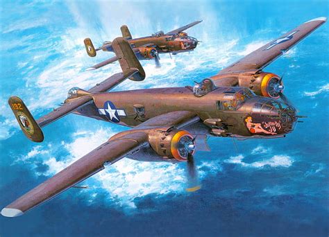 B25 Bomber Wallpaper