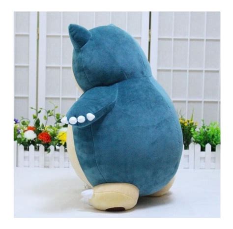 Peluche Pokemon Snorlax Excelente Calidad Bordado 30cm Anime Meses