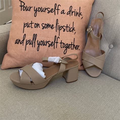 Aerosoles Shoes Aerosoles Cosmos Nude Leather Heel Poshmark