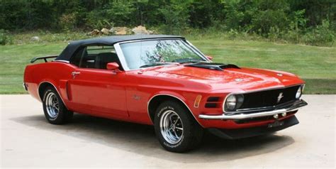 Red 1970 Ford Mustang Convertible - MustangAttitude.com Photo Detail