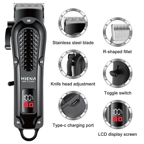 Hiena Professional Hair Clipper For Barber Shop Hyn Electri Hair