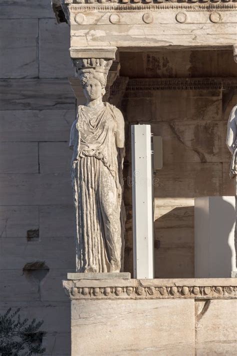 El P Rtico De Las Cari Tides En El Erechtheion Un Templo Del Griego