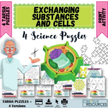 Cells And Exchanging Substances Tarsia Puzzles By Cre8tive Resources