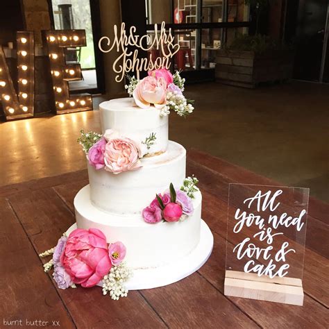 Semi Naked Cakes Burnt Butter Cakes