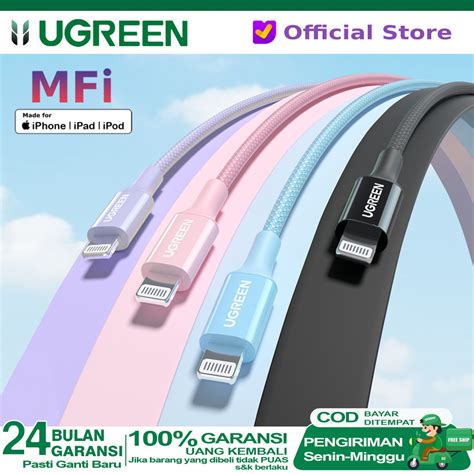 Jual Ugreen Charger Iphone Usb C To Lightning Set Charger Mfi Fast