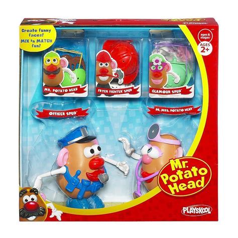 Nib Playskool Mr Potato Head Exclusive Theme Play Set Over 35 Pieces