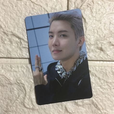 Bts Official Jhope The Proof Standard Version Photocard Lazada Ph