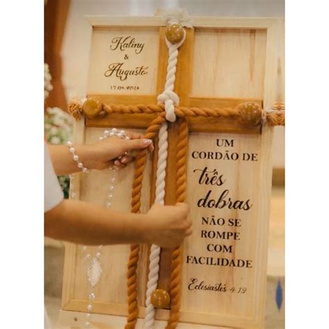 O Cordão De Três Dobras Casamento - Quadro cordão de três dobras o presente ideal para o casamento ...