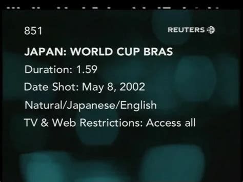 JAPAN LINGERIE FIRM UNVEIL WORLD CUP BR Stock Video Pond5