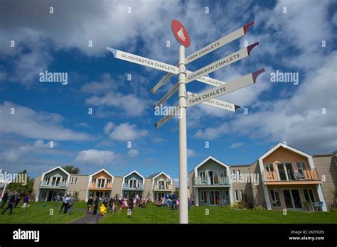 The New Chalets At Butlins Minehead Stock Photo Alamy