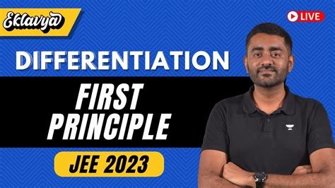 Differentiation First Principle Eklavya Class Maths Umeed