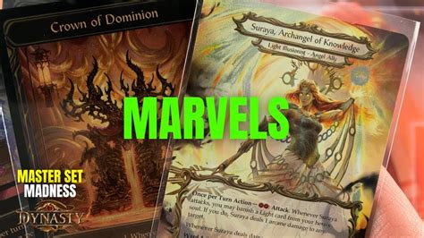 Marvels The Good Bad And Ugly Dynasty Master Set Madness