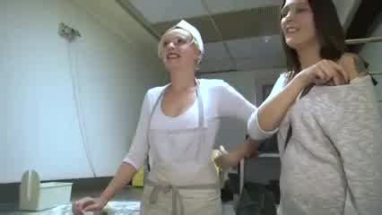 She Is Anal Nailed Into Her Bakery Hotntubes