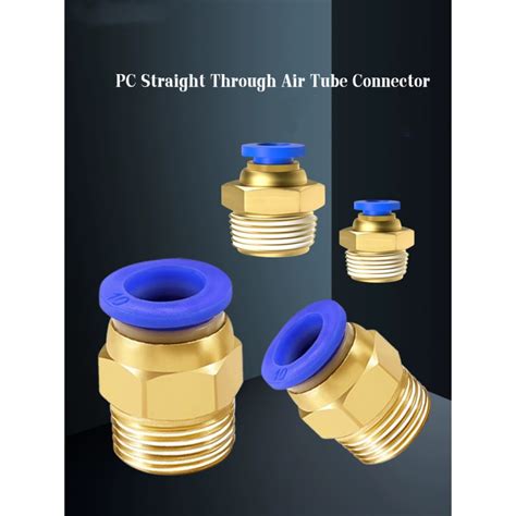 pc pneumatic quick connector air fitting mm bsp female thread