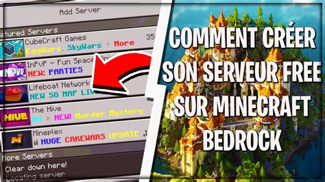 Comment créer son serveur minecraft gratuitement Sur Pc YouTube