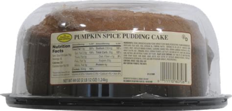 Bakery Fresh Goodness Pumpkin Pudding Cake Oz Fred Meyer