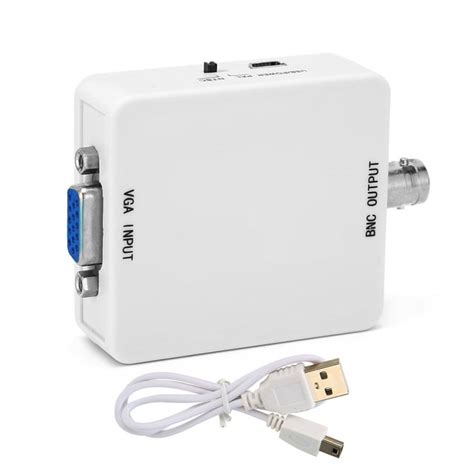 VGA to BNC Converter HD Video Adapter for Video Conferencing Home ...