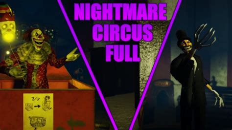 ROBLOX The Mimic Nightmare Circus Full Walkthrough YouTube