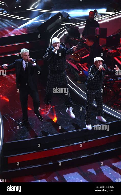 The Sanremo Festival Fedez Hi Res Stock Photography And Images Alamy