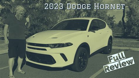 Video Review: 2023 Dodge Hornet – CarNewsCafe