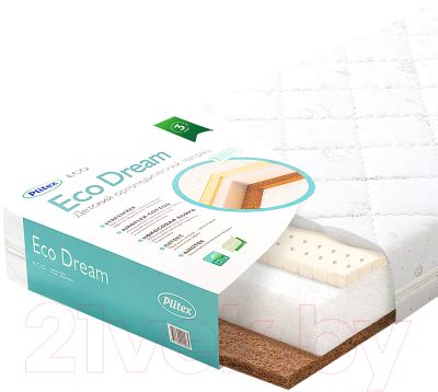 Plitex EcoDream ЭКД-01 (ЭКД-119-01) Матрас в кроватку купить в Минске ...