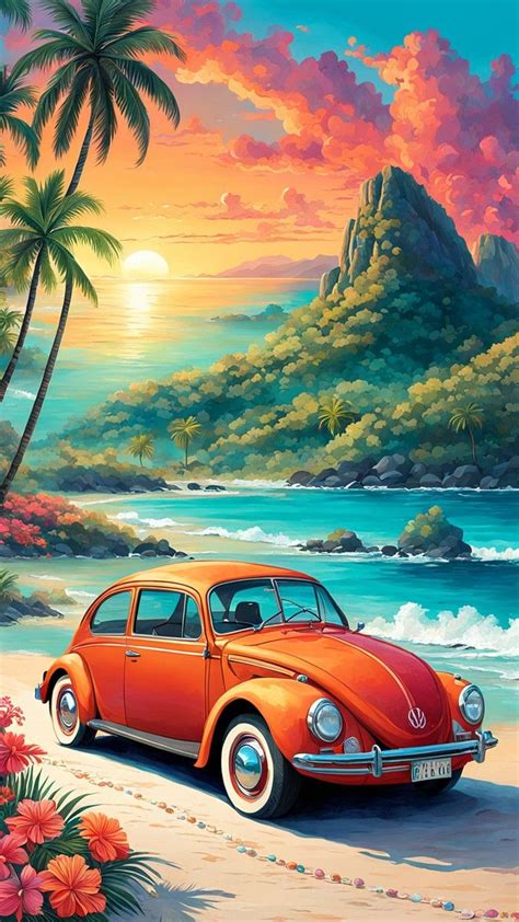 Pin By Carrie A Shimizu On Vw Art In Vintage Poster Art Vw Art