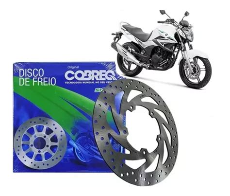 Disco Freio Dianteiro Cobreq Yamaha Ys Fazer 250 2005 A 2017