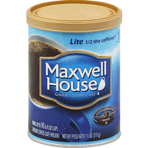 Maxwell House Lite 12 The Caffeine Medium Roast Ground Coffee Ground