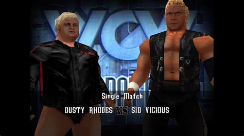 WCW Feel The BANG V1 1 Matches Dusty Rhodes Vs Sid Vicious YouTube