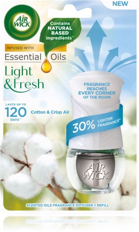 Air Wick Light Fresh Cotton Crisp Air diffuseur électrique de