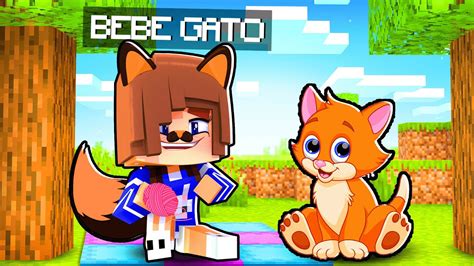 Miika Virou Uma Beb Gato No Minecraft Miika Youtube